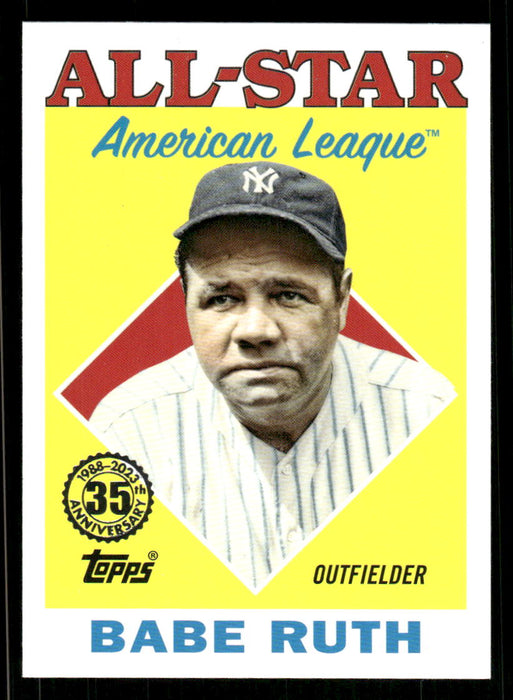 Babe Ruth 2023 Topps Series 2 Front of Card