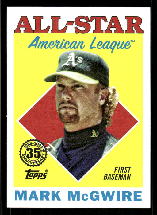 Mark McGwire 2023 Topps Series 2 Front of Card