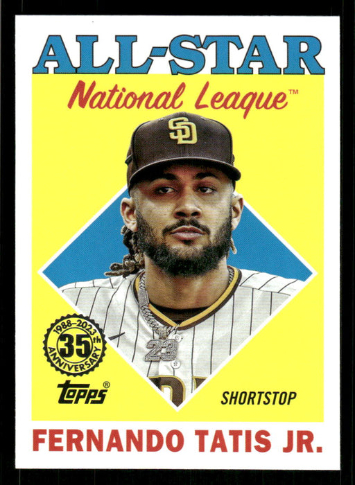 Fernando Tatis Jr. 2023 Topps Series 2 Front of Card