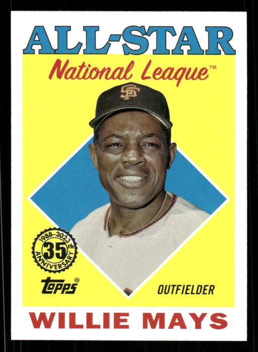 Willie Mays 2023 Topps Series 2 Front of Card