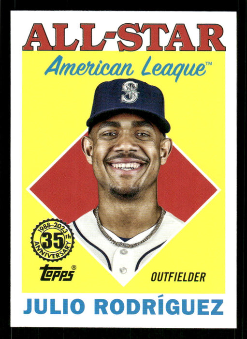 Julio Rodriguez 2023 Topps Series 2 Front of Card