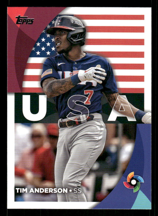 Tim Anderson 2023 Topps Series 2 Front of Card