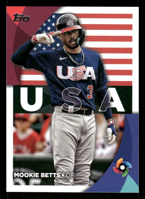 Mookie Betts 2023 Topps Series 2 Front of Card