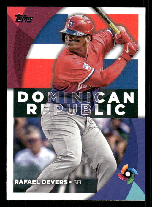 Rafael Devers 2023 Topps Series 2 Front of Card