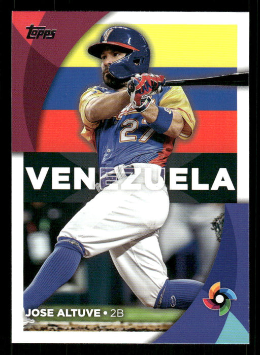 Jose Altuve 2023 Topps Series 2 Front of Card