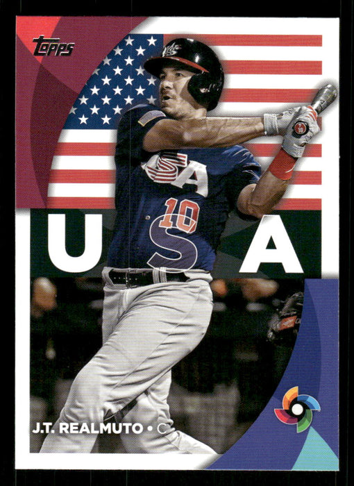 J.T. Realmuto 2023 Topps Series 2 Front of Card