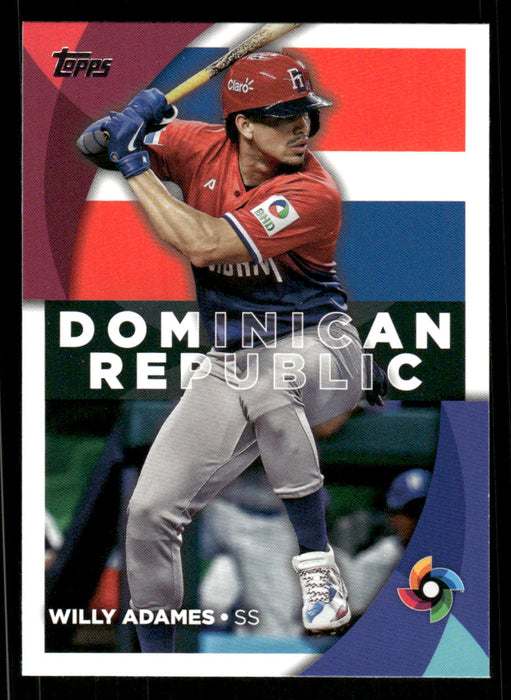 Willy Adames 2023 Topps Series 2 Front of Card