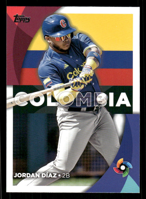 Jordan Diaz 2023 Topps Series 2 Front of Card