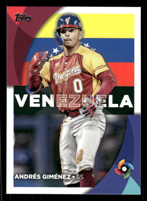 Andres Gimenez 2023 Topps Series 2 Front of Card