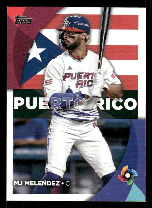 MJ Melendez 2023 Topps Series 2 Front of Card