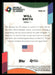 Will Smith 2023 Topps Series 2 Back of Card