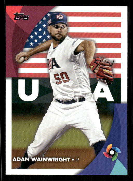 Adam Wainwright 2023 Topps Series 2 Front of Card