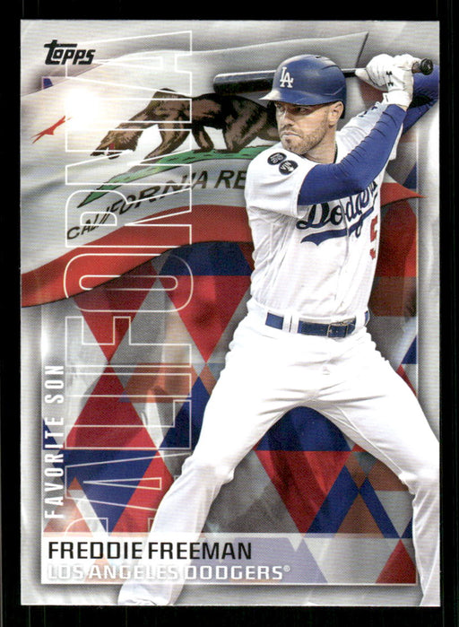 Freddie Freeman 2023 Topps Series 2 Front of Card