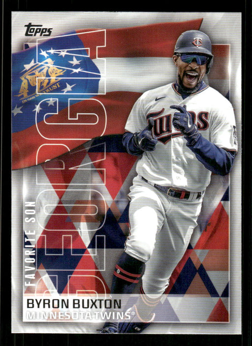 Byron Buxton 2023 Topps Series 2 Front of Card