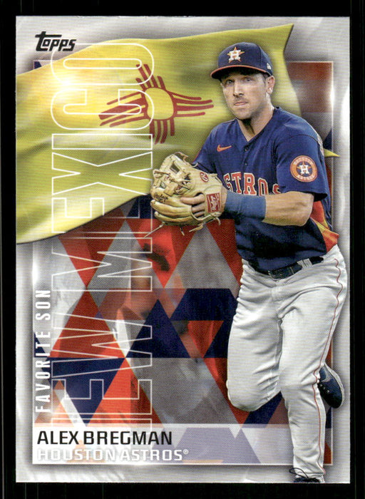 Alex Bregman 2023 Topps Series 2 Front of Card