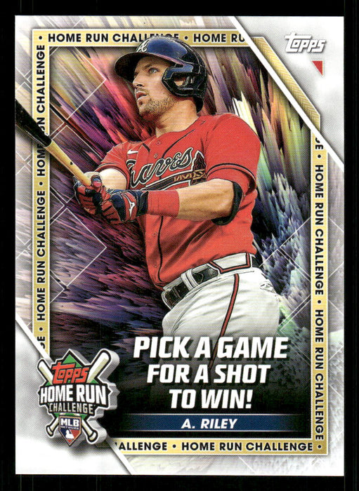 Austin Riley 2023 Topps Series 2 Front of Card