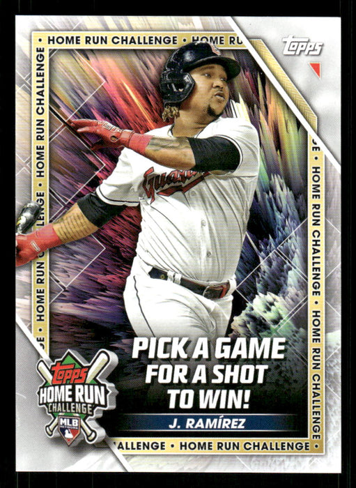 Jose Ramirez 2023 Topps Series 2 Front of Card