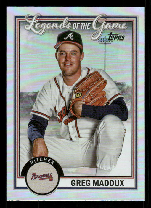 Greg Maddux 2023 Topps Series 2 Front of Card