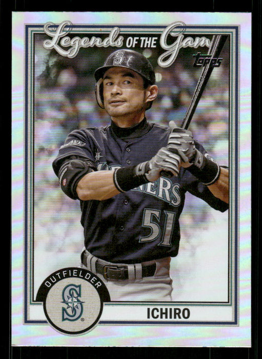 Ichiro 2023 Topps Series 2 Front of Card