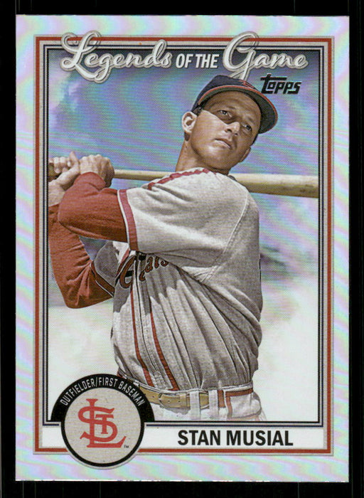 Stan Musial 2023 Topps Series 2 Front of Card