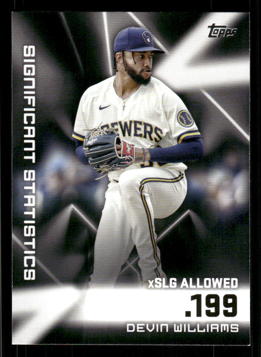 Devin Williams 2023 Topps Series 2 Front of Card