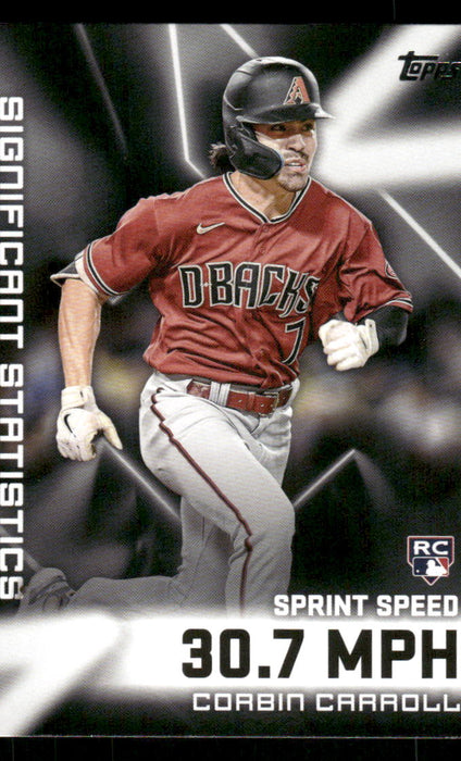 Corbin Carroll 2023 Topps Series 2 Front of Card