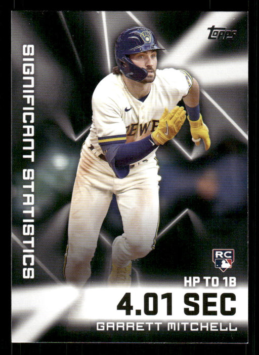 Garrett Mitchell 2023 Topps Series 2 Front of Card