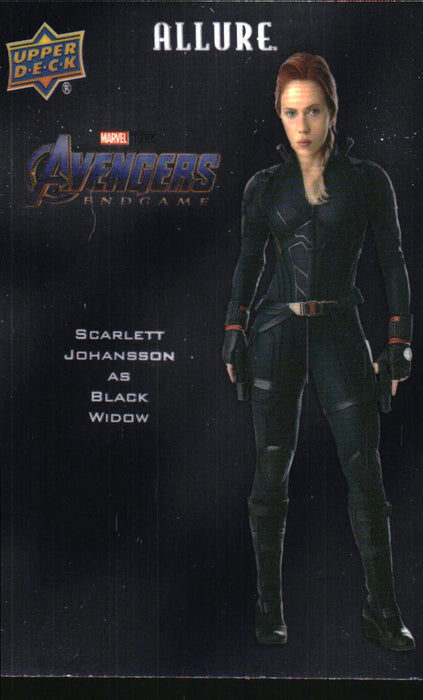 2022 Upper Deck Marvel Allure # CP-16 Scarlett Johansson as Black Widow  Character Posters