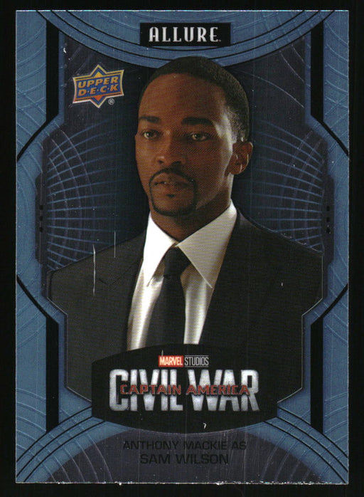 Anthony Mackie as Falcon 2022 Upper Deck Marvel Allure Front of Card