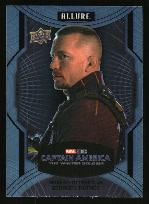 Georges St-Pierre as Georges Batroc 2022 Upper Deck Marvel Allure Front of Card