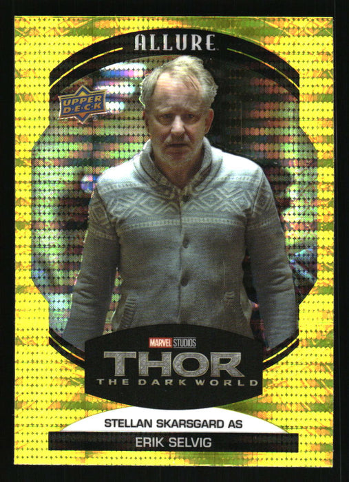 Stellan Skarsgard as Erik Selvig 2022 Upper Deck Marvel Allure Front of Card