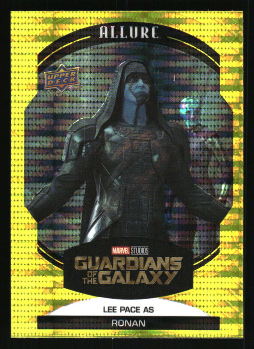 Lee Pace as Ronan 2022 Upper Deck Marvel Allure Front of Card