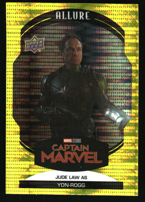 2022 Upper Deck Marvel Allure # 88 Jude Law as Yon-Rogg Yellow