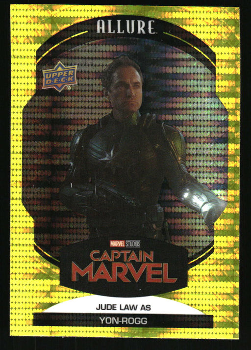 Jude Law as Yon-Rogg 2022 Upper Deck Marvel Allure Front of Card