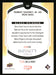 Robert Downey Jr. as Iron Man 2022 Upper Deck Marvel Allure Back of Card