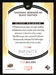 Chadwick Boseman as Black Panther 2022 Upper Deck Marvel Allure Back of Card