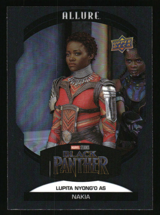 Lupita Nyong'o as Nakia 2022 Upper Deck Marvel Allure Front of Card