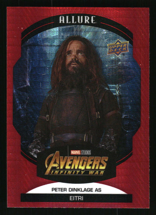 Peter Dinklage as Eitri 2022 Upper Deck Marvel Allure Front of Card