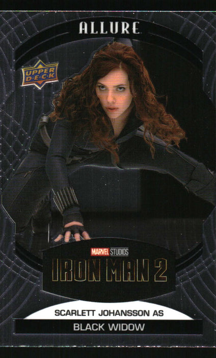 2022 Upper Deck Marvel Allure # 4 Scarlett Johansson as Black Widow Low  Series