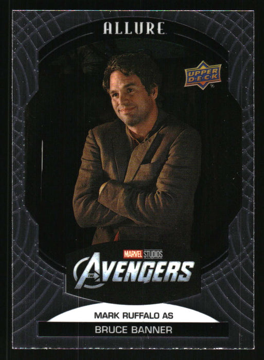 Mark Ruffalo as Hulk 2022 Upper Deck Marvel Allure Front of Card