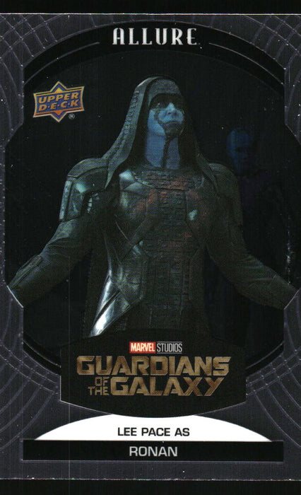 Lee Pace as Ronan 2022 Upper Deck Marvel Allure Front of Card