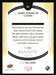 James Spader as Ultron 2022 Upper Deck Marvel Allure Back of Card