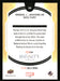 Samuel L. Jackson as Nick Fury 2022 Upper Deck Marvel Allure Back of Card