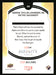 Aaron Taylor-Johnson as Quicksilver 2022 Upper Deck Marvel Allure Back of Card