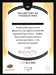 William Hurt as "Thunderbolt" Ross 2022 Upper Deck Marvel Allure Back of Card