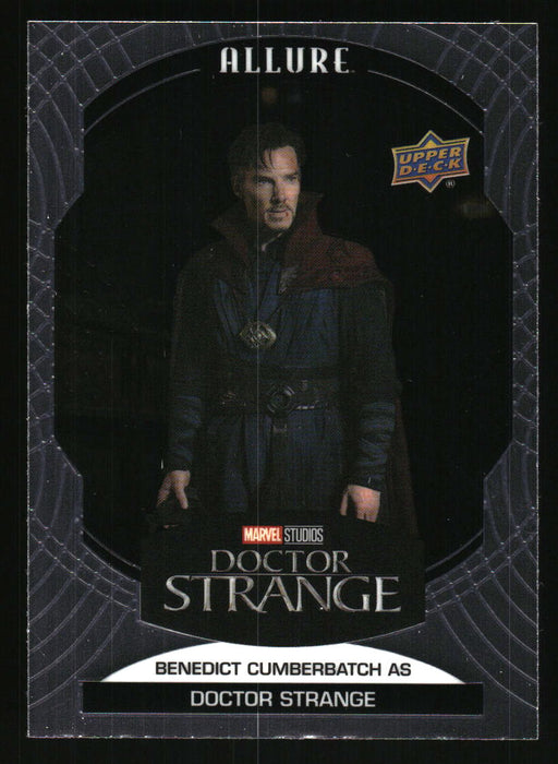 Benedict Cumberbatch as Doctor Strange 2022 Upper Deck Marvel Allure Front of Card