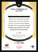 Tessa Thompson as Valkyrie 2022 Upper Deck Marvel Allure Back of Card