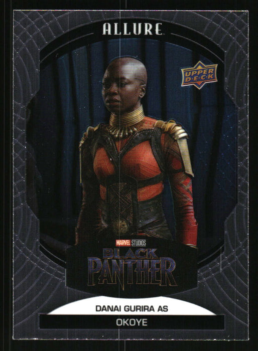 Danai Gurira as Okoye 2022 Upper Deck Marvel Allure Front of Card