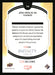 Josh Brolin as Thanos 2022 Upper Deck Marvel Allure Back of Card