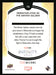 Sebastian Stan as Bucky Barnes 2022 Upper Deck Marvel Allure Back of Card